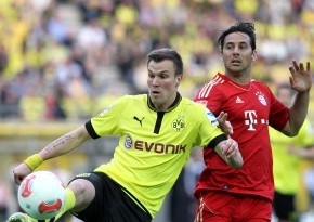 Kevin Grosskreutz stand wieder in der Vierkette