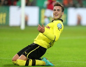 Götze erzielte im letzten Spiel gegen 96 einen Dreierpack