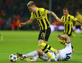 Marco Reus im Halbfinale gegen Real Madrid (Hinspiel).