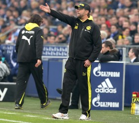 Jürgen Klopp in action