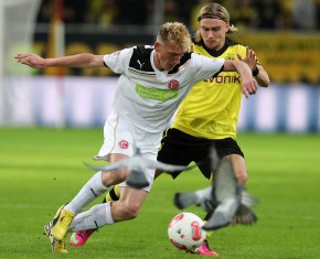 Schmelzer hatte mehr mit den Tauben als mit dem Gegener zu kämpfen