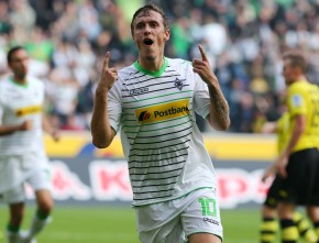 Max Kruse bejubelt den Führungstreffer