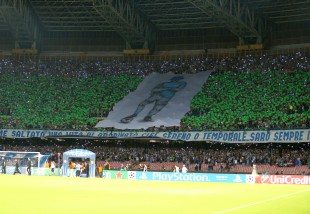 Choreo der Curva B - schlicht und schlecht