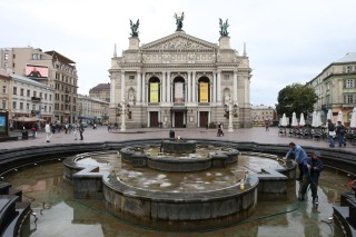 Lemberg hat eine Altstadt mit Stil