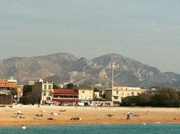 Treffpunkt am Strand in Marseille