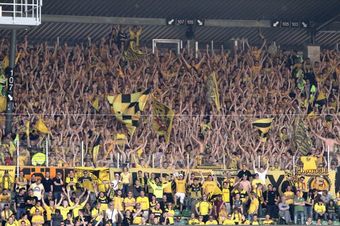 Gästeblock im Weserstadion