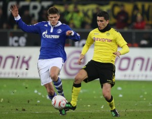 Sahin (r.) against Huntelaar