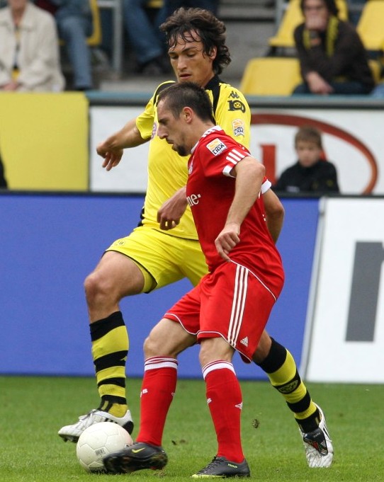 Hummels and Ribery