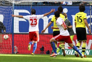 Raphael van der Vaart celebrating