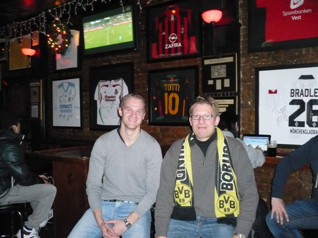 Alex and Frank- 2 BVB fans in New York