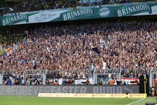 Auch Gästefans wie die Berliner am letzten Spieltag sollen sich wohl fühlen