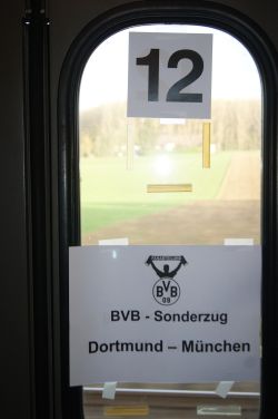 Stets unterwegs mit Borussia