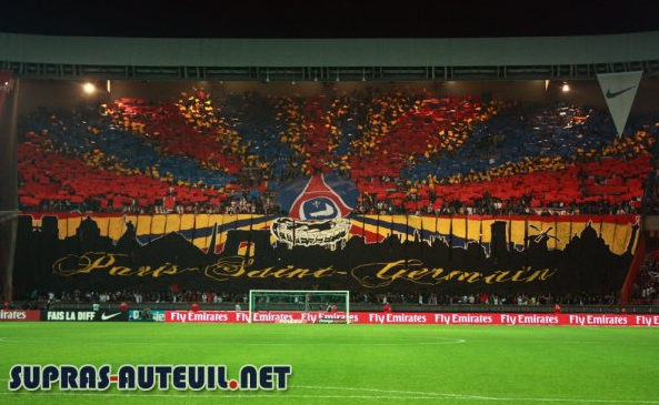 Something you won’t see any more in Paris (PSG-Lyon, late 2000’s)