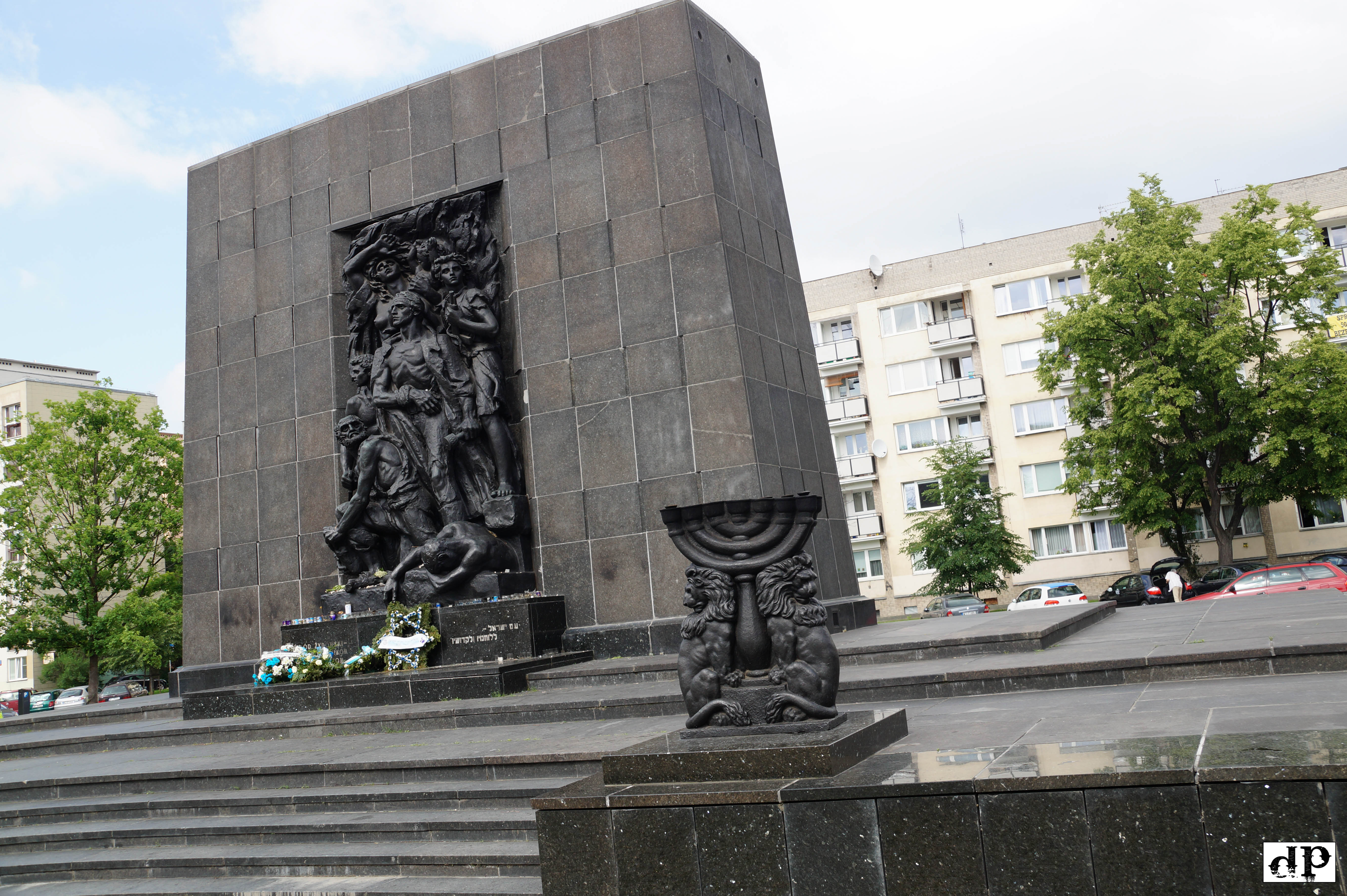 Eine Führung durch das Warschauer Ghetto bildete den Abschluss