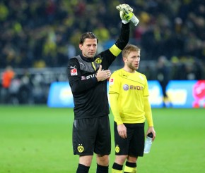 Kuba and Weidenfeller are happy