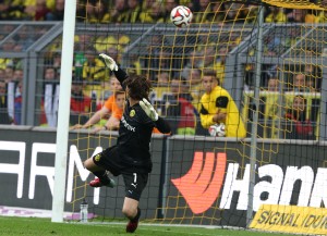 Roman Weidenfeller war bein 3-2 chancenlos