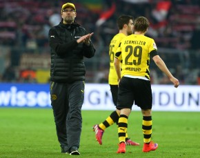 Jürgen Klopp war mit der zweiten Halbzeit durchaus zufrieden