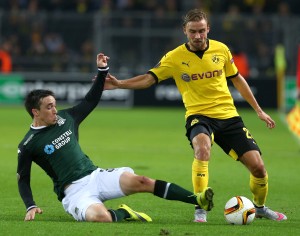 Mauricio Pereyra gegen Marcel Schmelzer