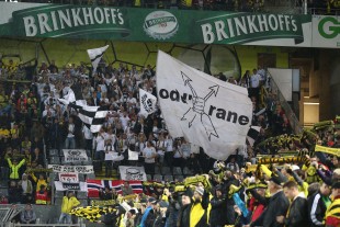 Aus Skien waren etwa 400 Fans angereist