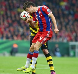 Robert Lewandowski trifft bevorzugt gegen den BVB