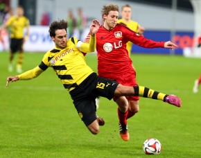 Hummels and Kiessling against Leverkusen