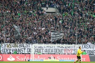 The Ultras raised a banner against Kevin Grosskreutz