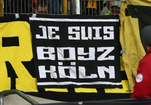 Je suis Boyz Köln Banner der Desperados