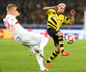 Für Kevin Kampl war nach 45 Minuten Feierabend