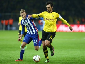 Auch Mats Hummels schaltete sich immer wieder in die Angriffsbemühungen ein