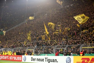 Emotionaler Jubel auf der Südtribüne