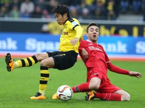 Shinji Kagawa stand wieder in der Startelf