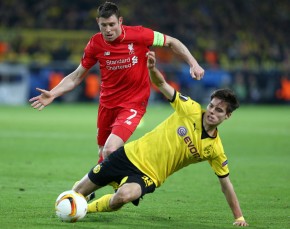 Julian Weigl gegen James Milner