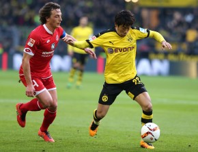 Shinji Kagawa stand wieder in der Startelf