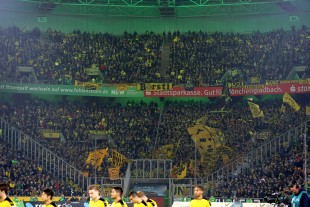 Über 6.000 BVB-Fans fanden den Weg an den Niederrhein