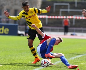 Jeremy Dudziak spielte trotz Einsatz in Gladbach