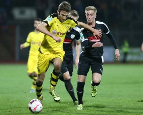 Michael Eberwein spielte im Mittelfeld