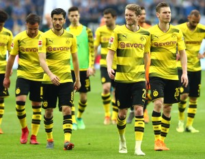 Enttäusche Gesichter nach dem Derby - mal wieder