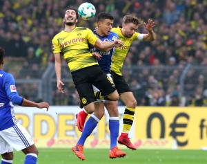 Sahin und Schmelzer gegen Di Santo