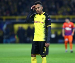 Aubameyang hatte in der Nachspielzeit noch die große Möglichkeit zum Führungstreffer