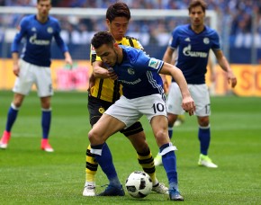 Shinji Kagawa gegen Nabil Bentaleb