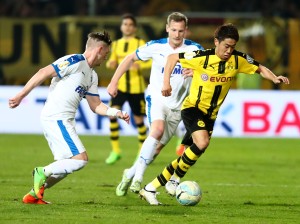 Shinji Kagawa stand erneut in der Startelf