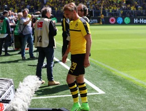 Marcel Schmelzer verletzte sich beim Aufwärmen