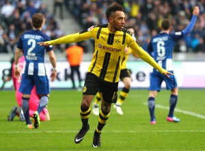 Pierre-Emerich Aubameyang sorgte für das zwischenzeitliche 1:1