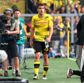 Sokratis musste noch in der ersten Halbzeit raus