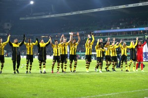 Das Hinspiel wurde im Weserstadion im Januar souverän gewonnen