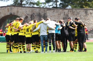 Am Ende war man mit dem 2:2 einverstanden