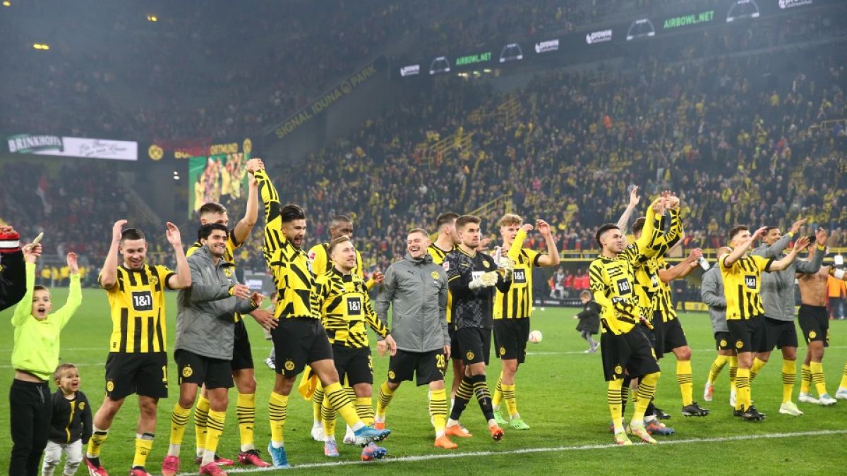 Meisterschaftskampf mit dem BVB.: Der Erfolgsfan bin wohl ich